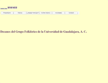 Tablet Screenshot of decanos-folklor.freeconfigbox.com